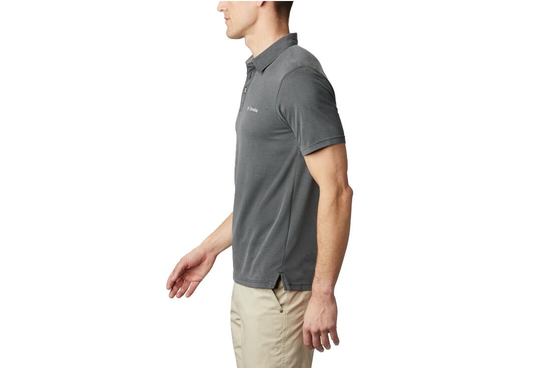 Polo de Manga Curta Homem Columbia Nelson Point™ Preto 2/6