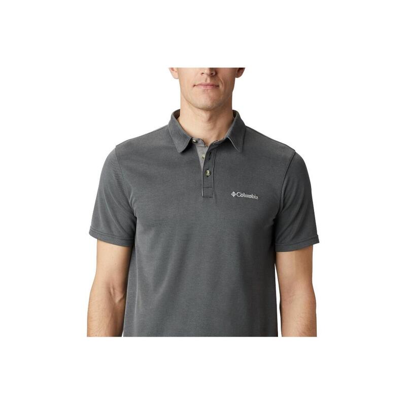 Tricou Polo cu Mânecă Scurtă Bărbați Columbia Nelson Point™ Negru