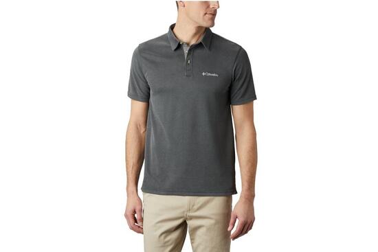 Polo à manches courtes homme Columbia Nelson Point™ Noir