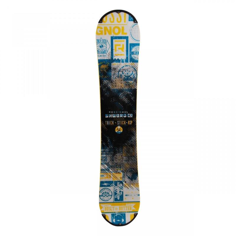 RECONDITIONNE - Snowboard Rossignol Trickstick Rsp + Fixation Coque - BON