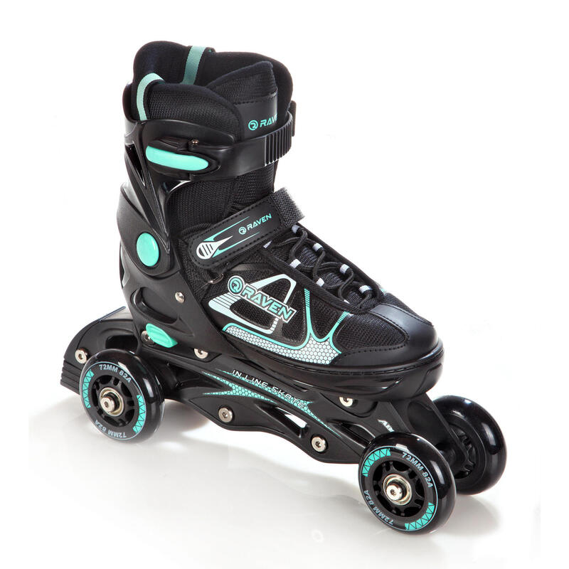 Raven Spirit 3-in-1 patins à roulettes ajustables