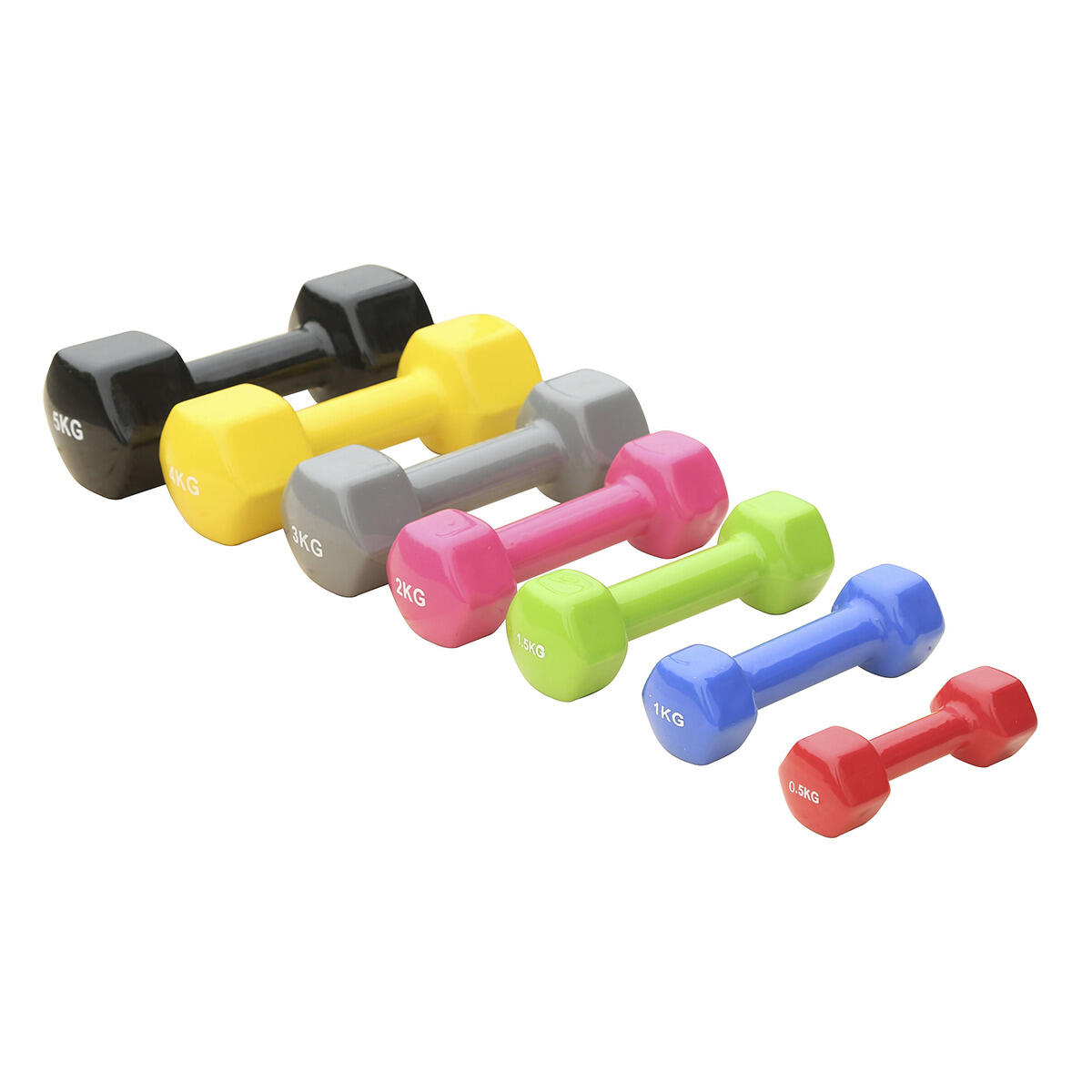 Par de halteres de vinil 4kg Sporti France