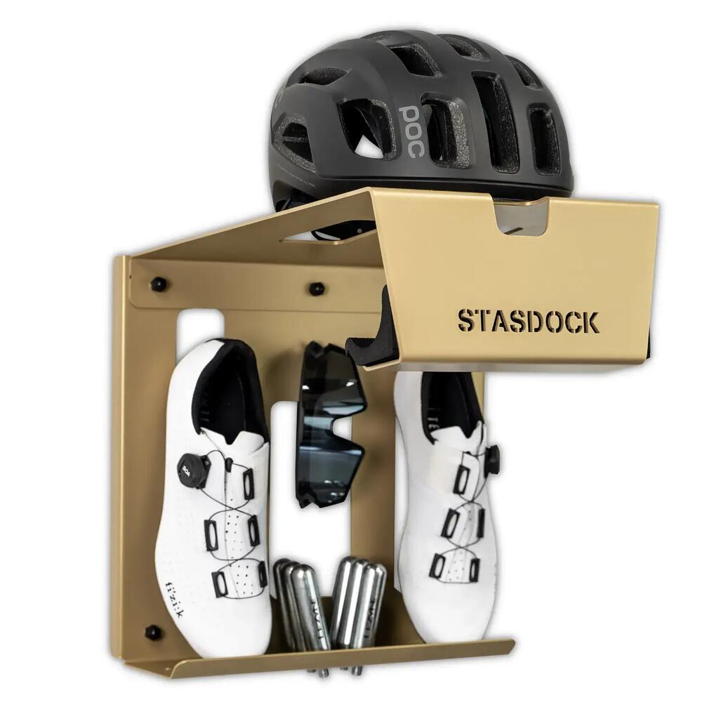 Bike Wall Mount – New Gold