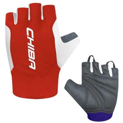 Chiba Handschuhe Mistral kurz Gr. XXL / 11. schwarz/rot