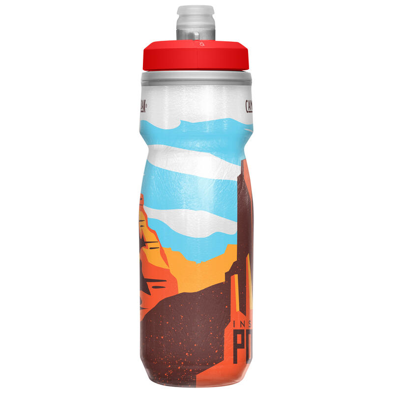 Bidon rowerowy izolowany CamelBak Podium Chill 620ml Edycja Limitowana