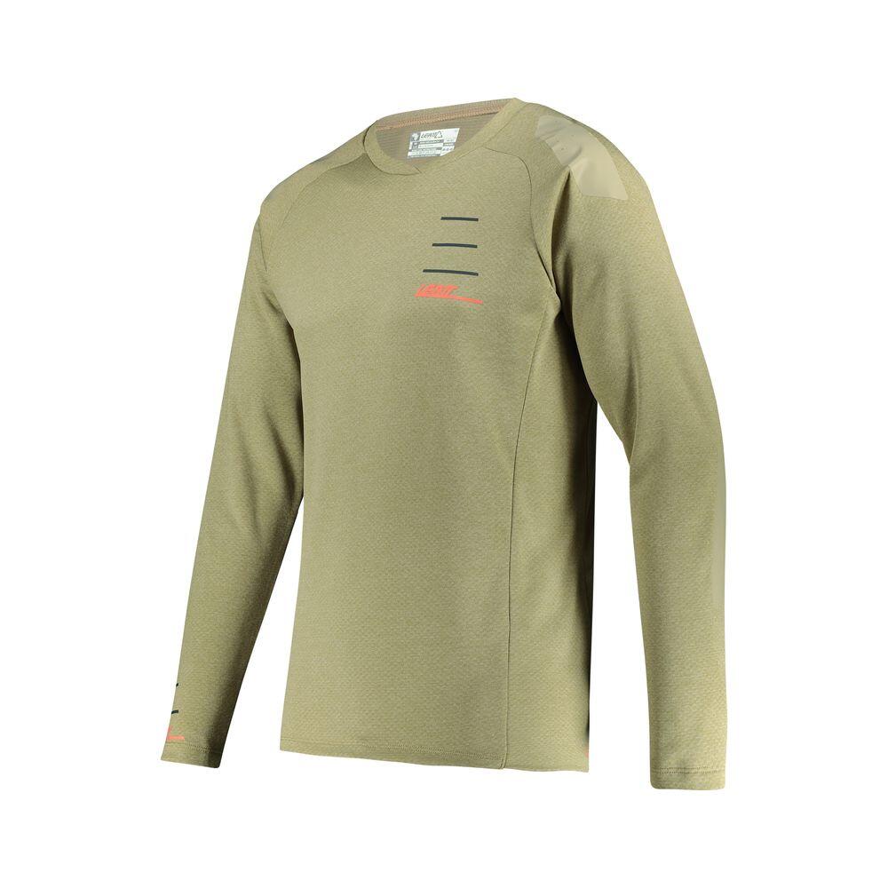 LEATT Maglia Ciclismo Uomo MTB 5.0 All-Mountain Verde