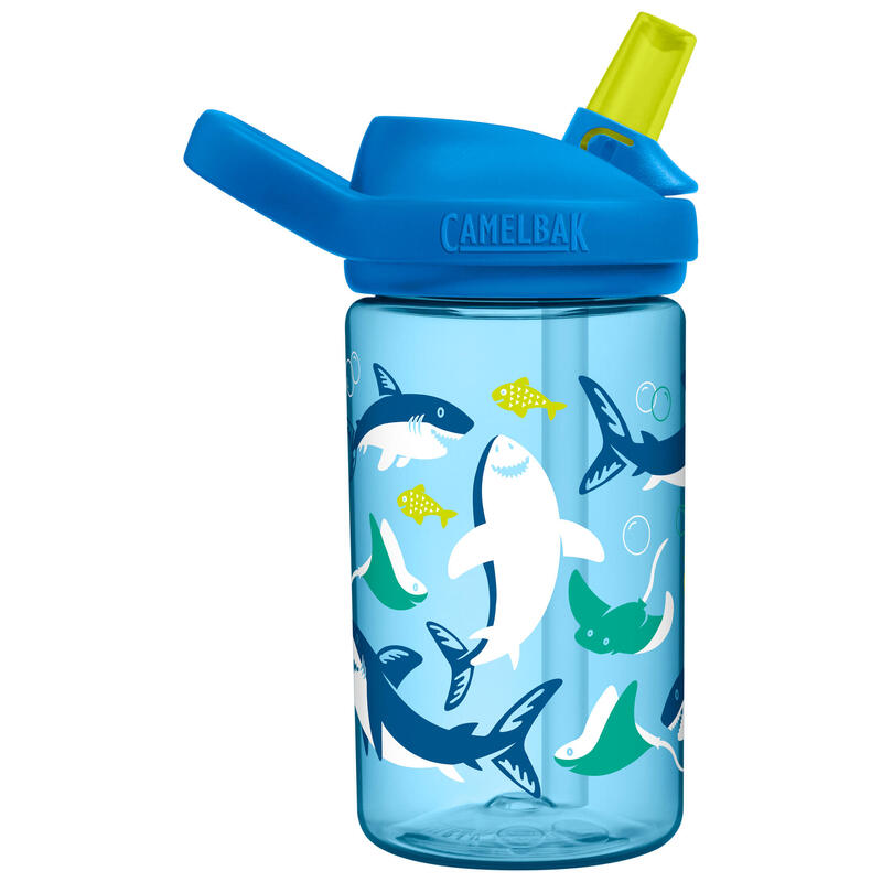 Bidon CAMELBAK Eddy+ Kids Bottle with Tritan™ Renew - Sharks And Rays, 14OZ