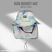 UV Protection Outdoor Kids Bucket Hat - White