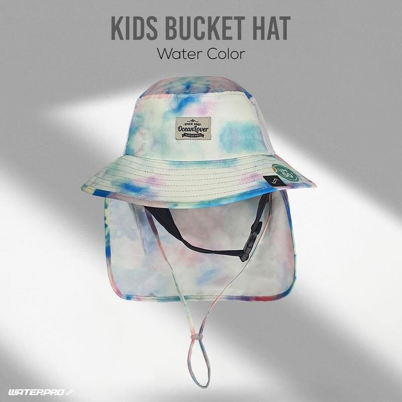 UV Protection Outdoor Kids Bucket Hat - Dark Blue
