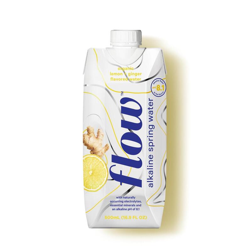 Lemon+Ginger Alkaline Spring Water 12 pack of 500ml