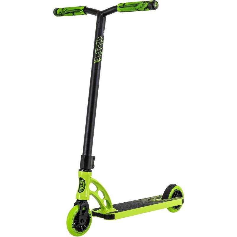 Trottinette TRougetinette freestyle  VX9 Shrougeder  Vert-Noir