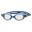 Lunettes de Natation PREDATOR FLEX, Verres Clairs, Taille Regular, Gris Bleu