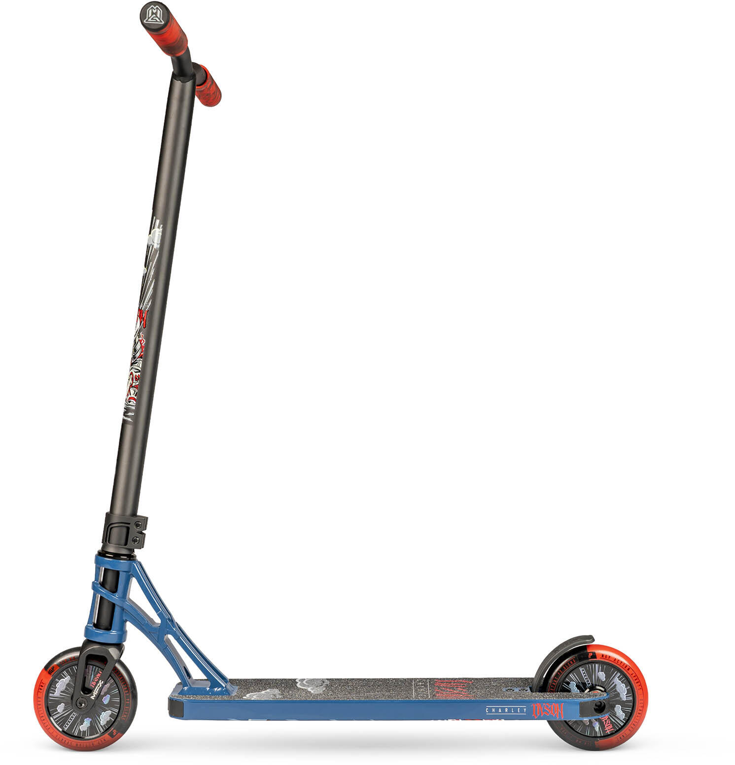 Freestyle Scooter  MGX Charley Dyson  Dunkel navy rot 6/7