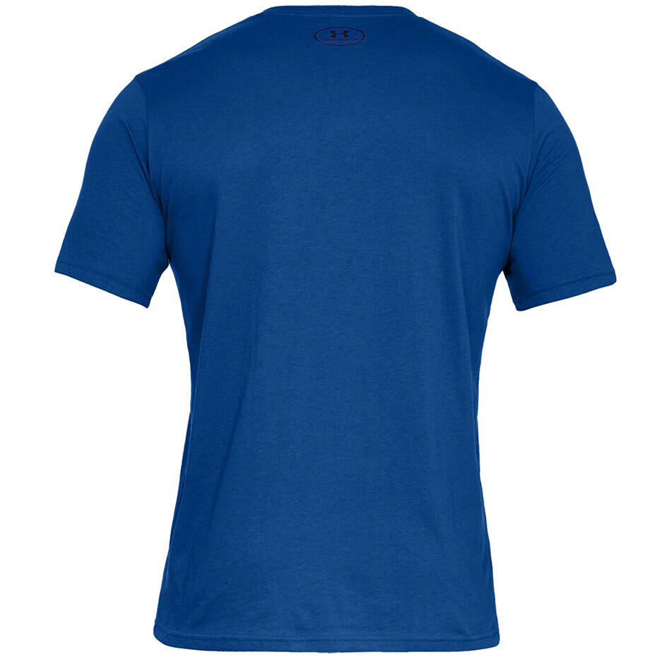 Heren Sportstyle Boxed Logo TShirt (Blauw) 2/6
