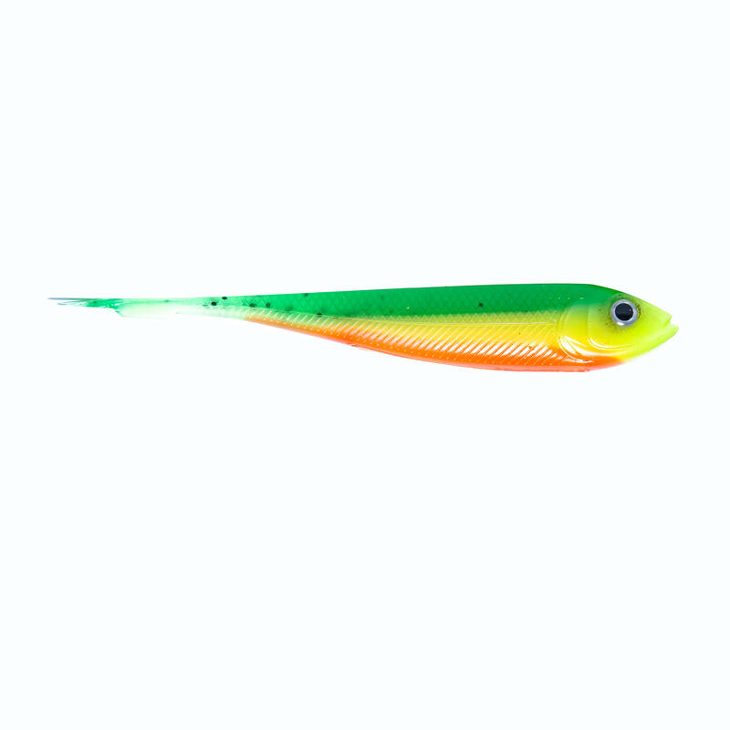 VINILO PESCA SPINNING R-FATLOW 135 MULTI-COLOUR JAMAIKEÑO 13 GR.