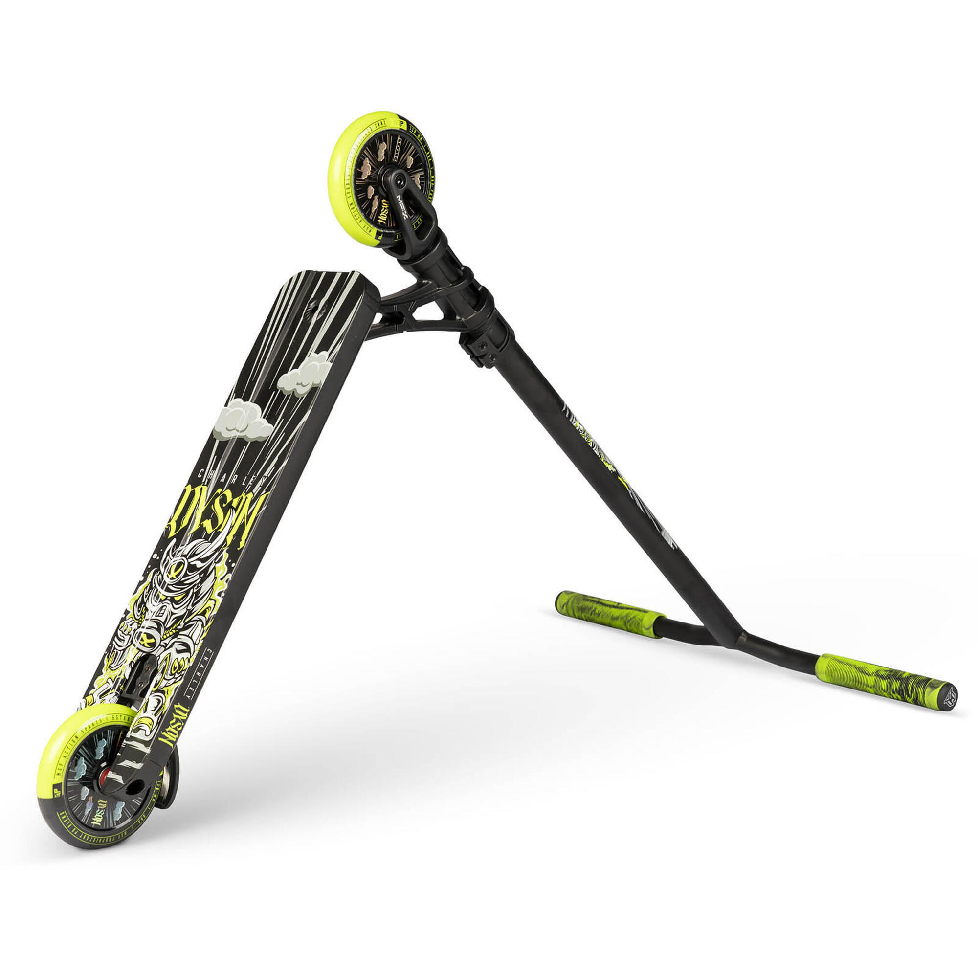 Dyson MGX Charley Freestyle Scooter Nero-Verde