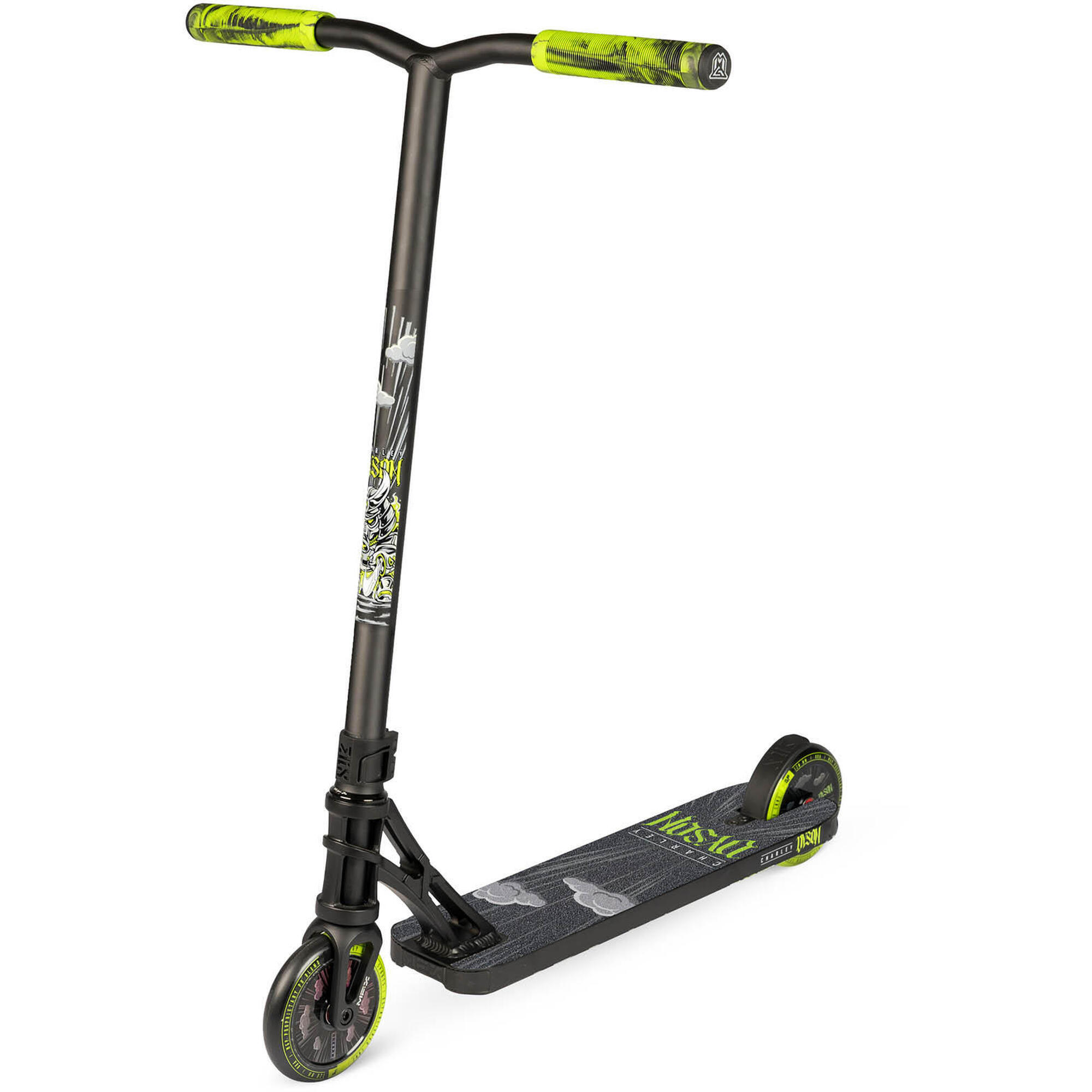 Dyson MGX Charley Freestyle Scooter Nero-Verde