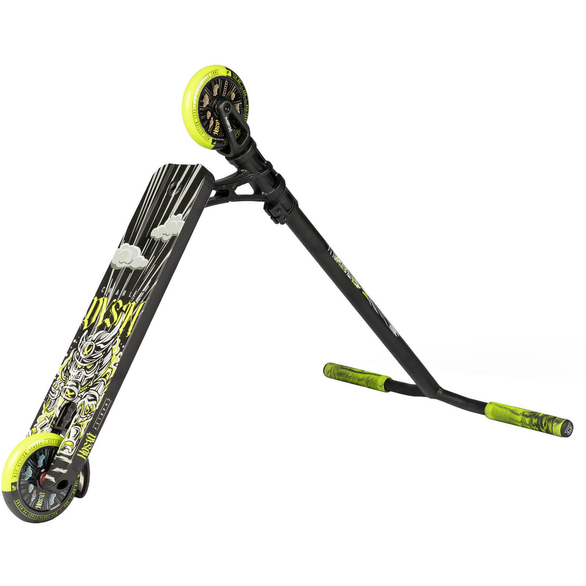 Dyson MGX Charley Freestyle Scooter Nero-Verde