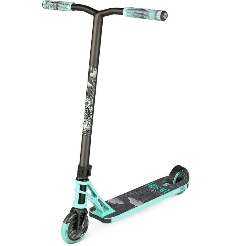 Trottinette TRougetinette freestyle  MGX Charley Dyson  Turquoise-Noir