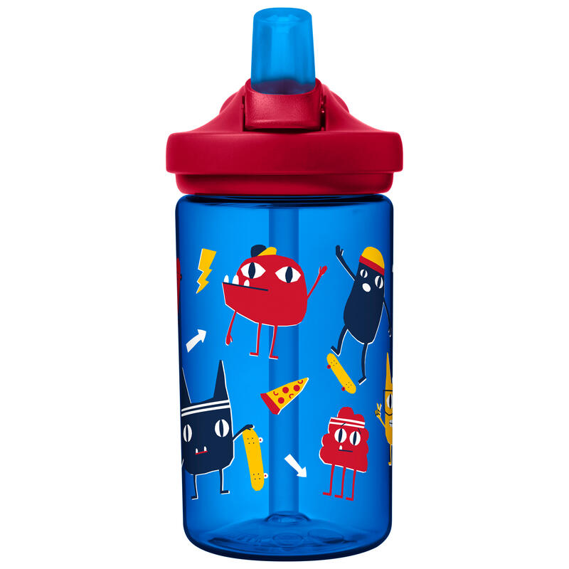 Bidon CAMELBAK Eddy+ Kids Bottle with Tritan™ Renew - Skate Monsters, 14OZ