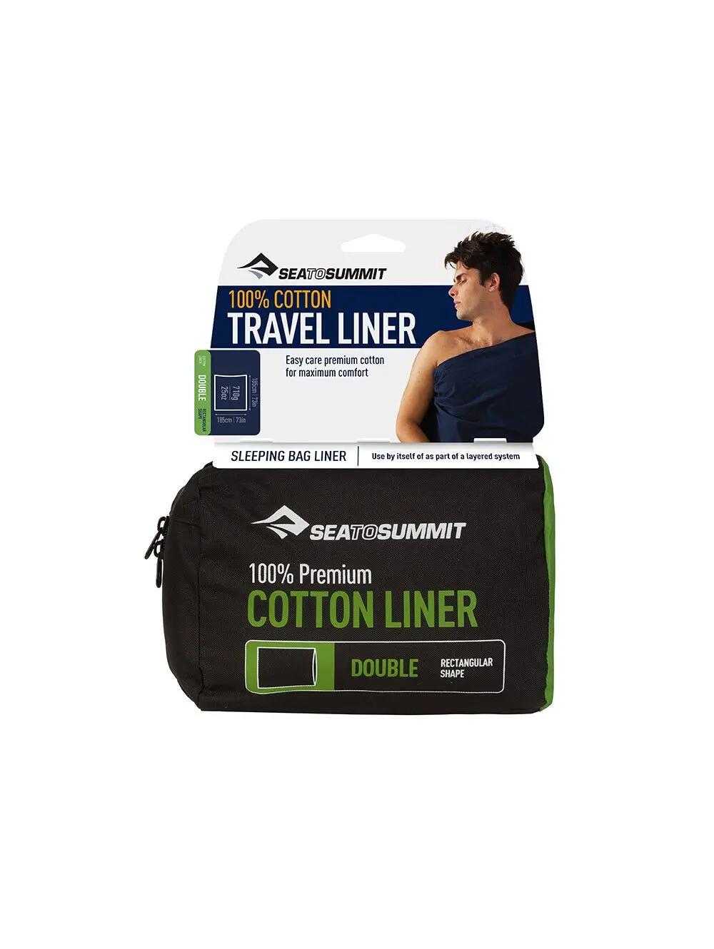 Prześcieradło turystyczne Premium Cotton 4/5