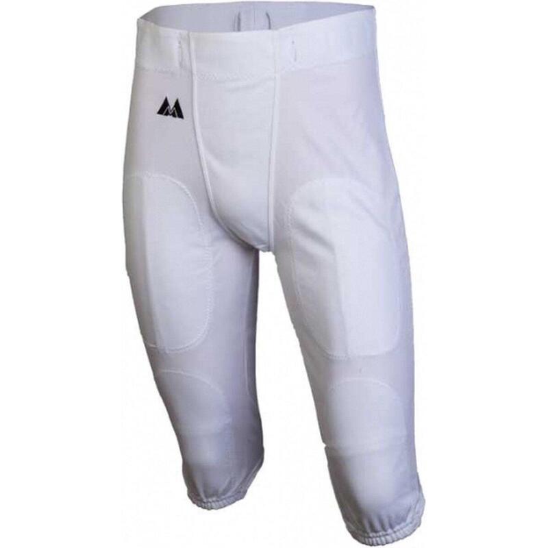 Pantalones de fútbol americano - Adultos - Blanco - 3XL