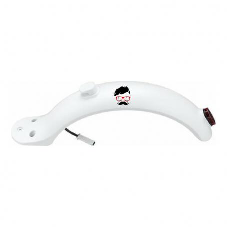 Garde boue arrière Xiaomi M365 & M365 Pro (Couleur: Blanc)