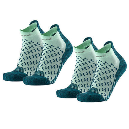 Chaussettes trekking femme plus sèches. Lot x 2 paires - Outdoor UltraCool Ankle