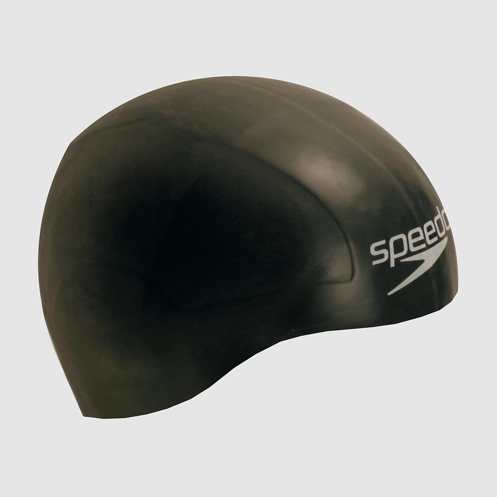 SPEEDO Aqua V Racing  Adult Unisex Swim Cap Black