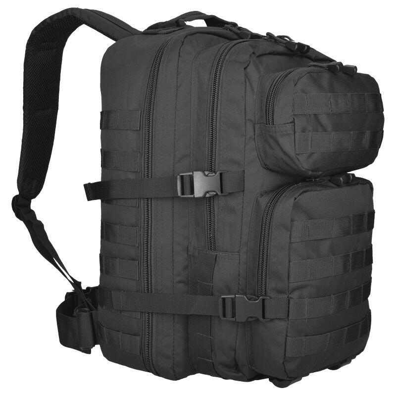 MOCHILA TÁTICA MILITAR MIL-TEC Preta 36L