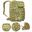 MOCHILA TÁTICA MILITAR MIL-TEC Camuflada Coiote 20L