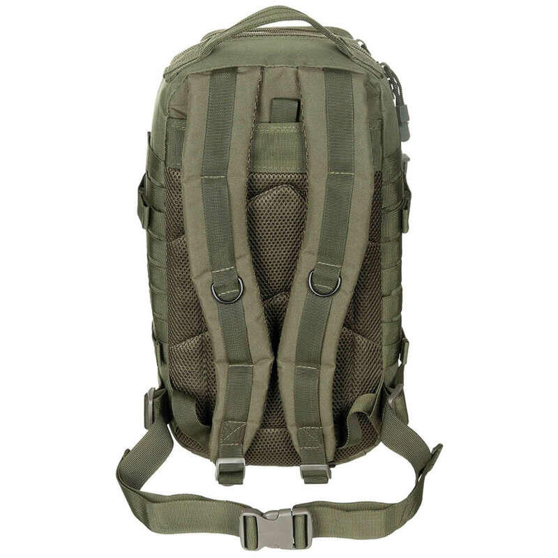 Rucsac modular Assault, 30 litri, compatibil sistem hidratare, verde MFH