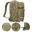 MOCHILA TÁTICA MILITAR MIL-TEC VEGETATO/WOODLAND 20L