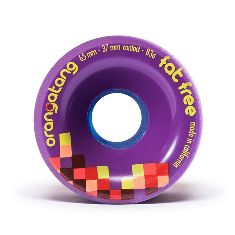Roți Skateboard - Sk8 - Fat Free - 65 mm 83a - Orangatang