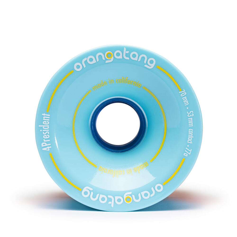 Rodas Skateboard - 4president - 70 mm 77a - Orangatang 2/5