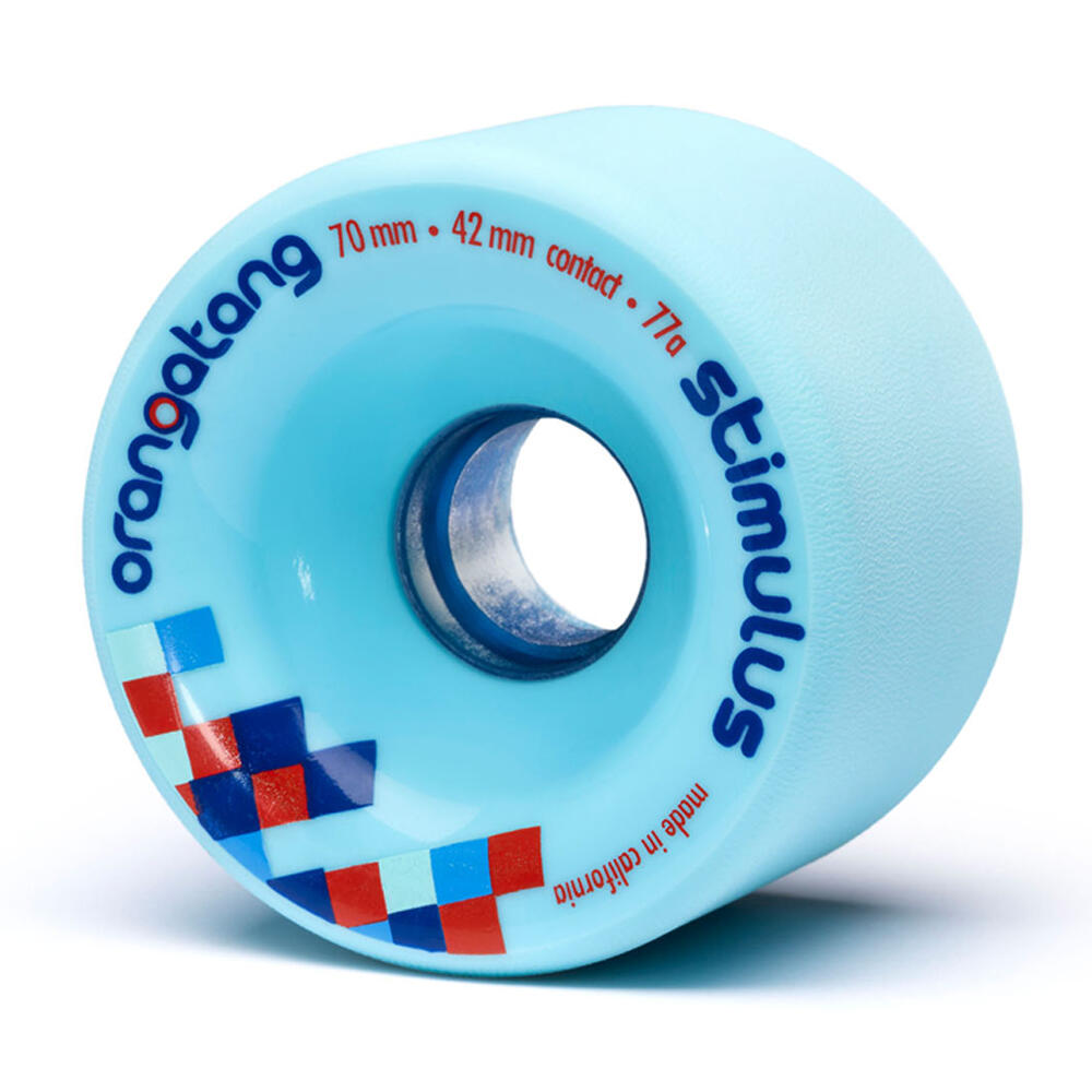 ORANGATANG STIMULUS LONGBOARD WHEELS 70MM/77A - SET OF 4 1/5