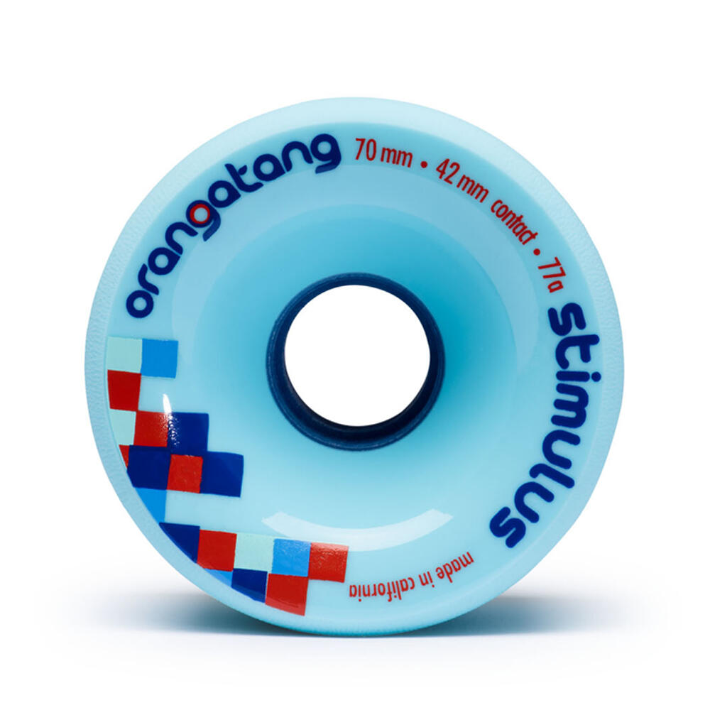 ORANGATANG STIMULUS LONGBOARD WHEELS 70MM/77A - SET OF 4 2/5