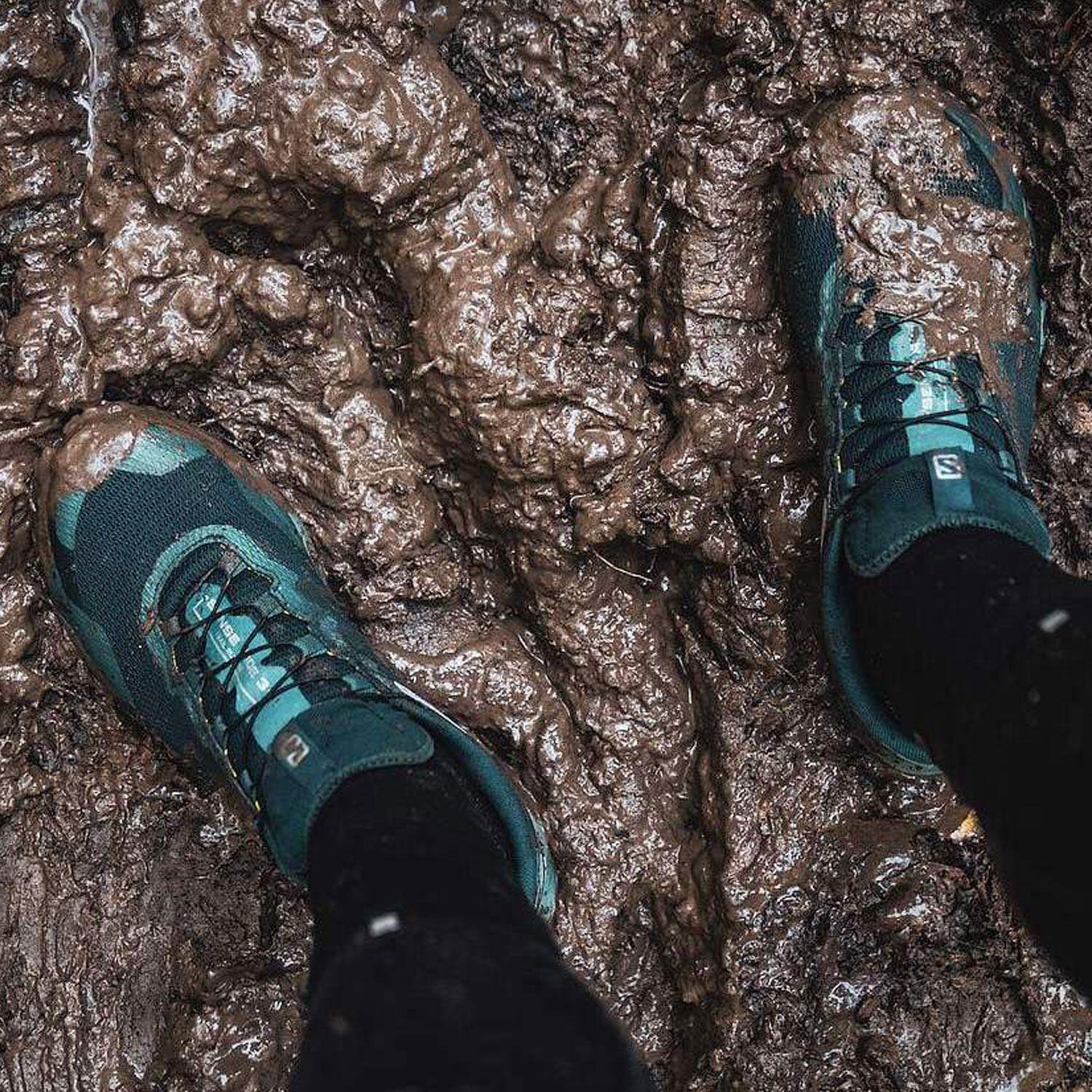 Chaussettes Impermeables TRAIL DRY Noir a partir de fibres de bambou VERJARI Decathlon