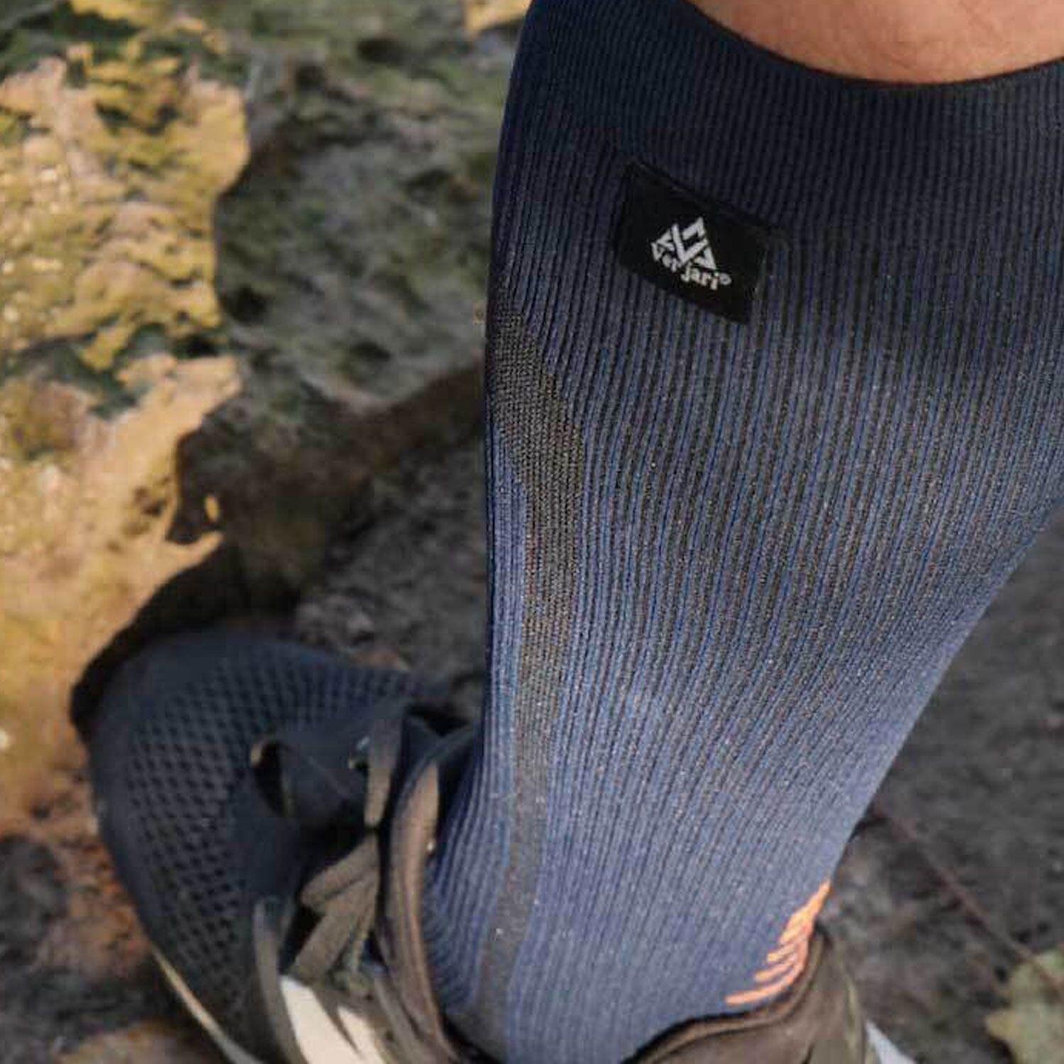 Chaussettes Imperméables Longues Trail DISCOVER - Fabriquées en laine Mérinos 5/5