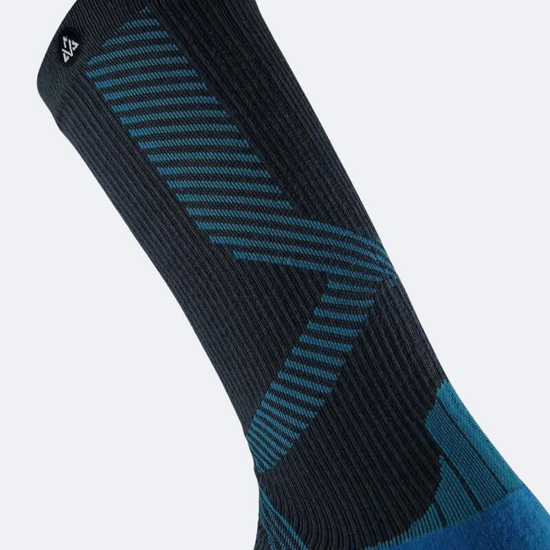 TREK-LIGHT waterdichte hoge sokken - Grijs - van merinowol
