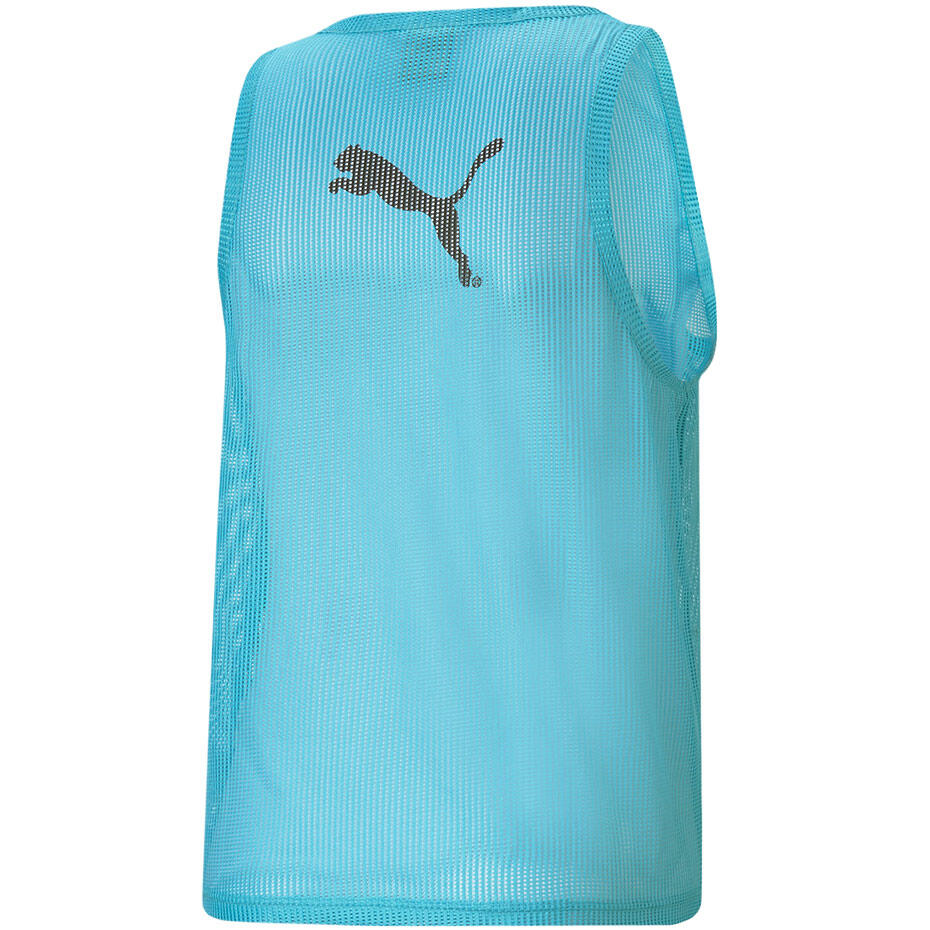 Canotta Uomo Puma Bib Blu Fluorescente 2/3