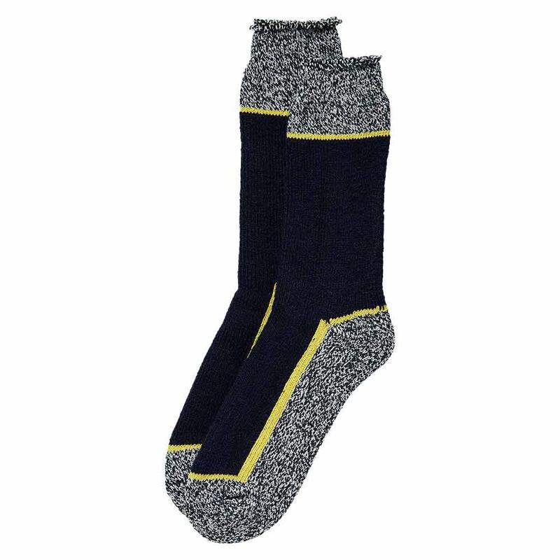 Heat Keeper Hommes chaussettes de travail thermo-isolantes Marine