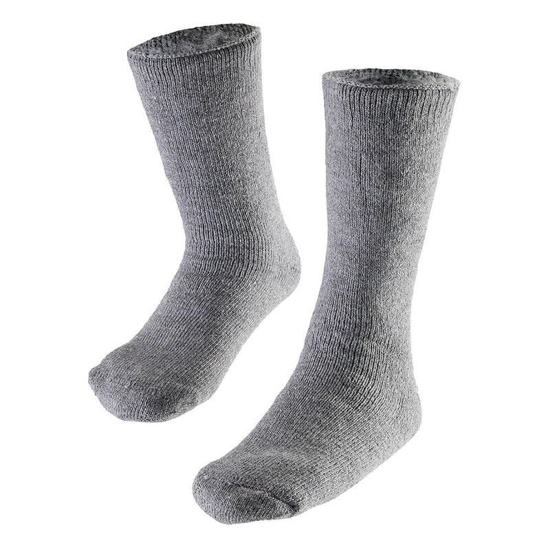 Heat Keeper Hommes Chaussettes thermo-isolantes Grise