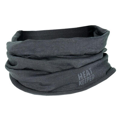 Heat keeper multifunctionele sjaal/nekwarmer antraciet