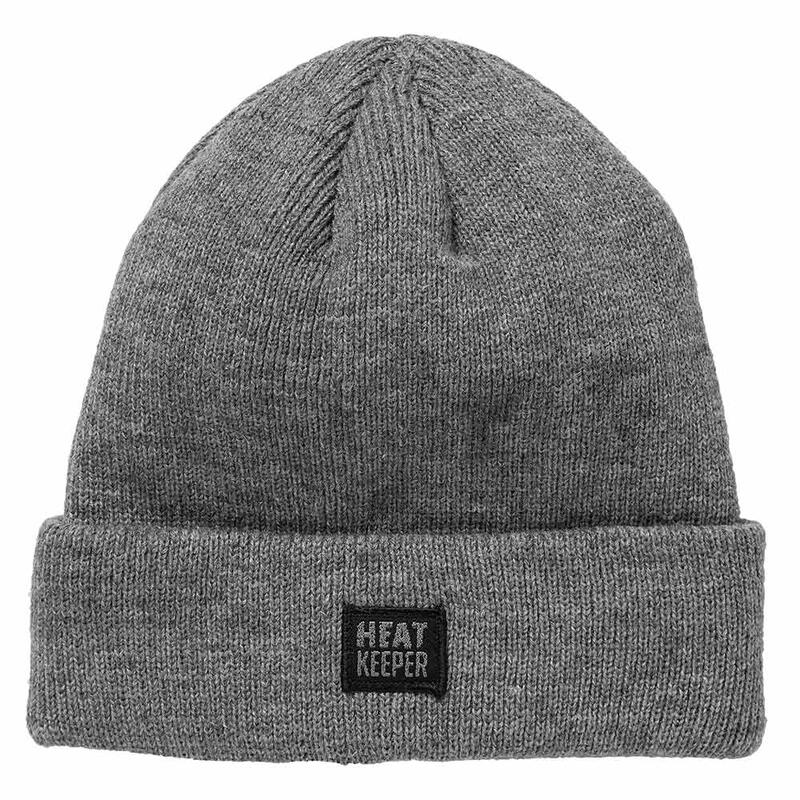 Heat Keeper Hommes bonnet thermo-isolant Wind/Waterproof Grise