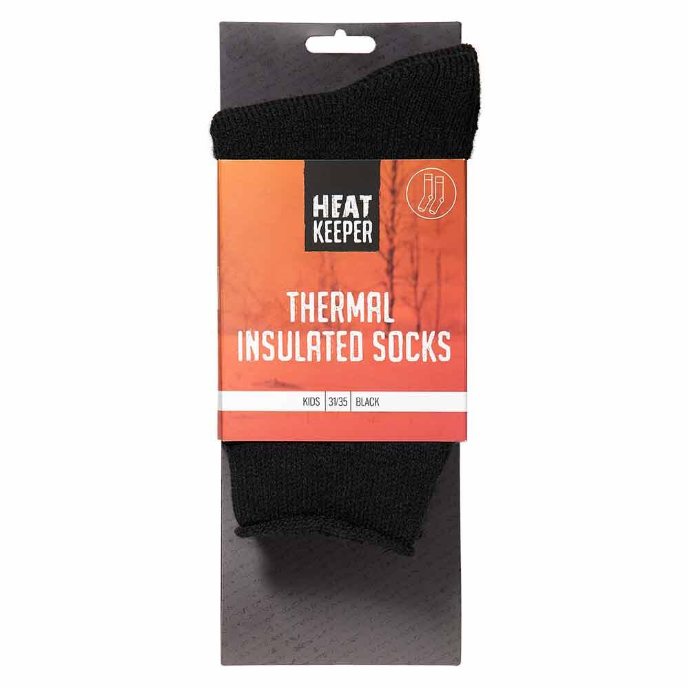 Heat Keeper Enfants chaussettes thermo-isolantes Noir 4/4