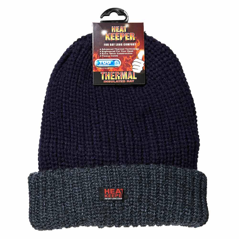 Heat Keeper Hommes bonnet thermo-isolant Marine 2/4