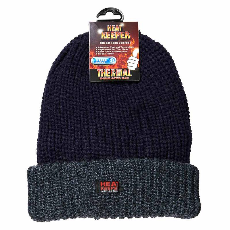 Heat Keeper Hommes bonnet thermo-isolant Marine