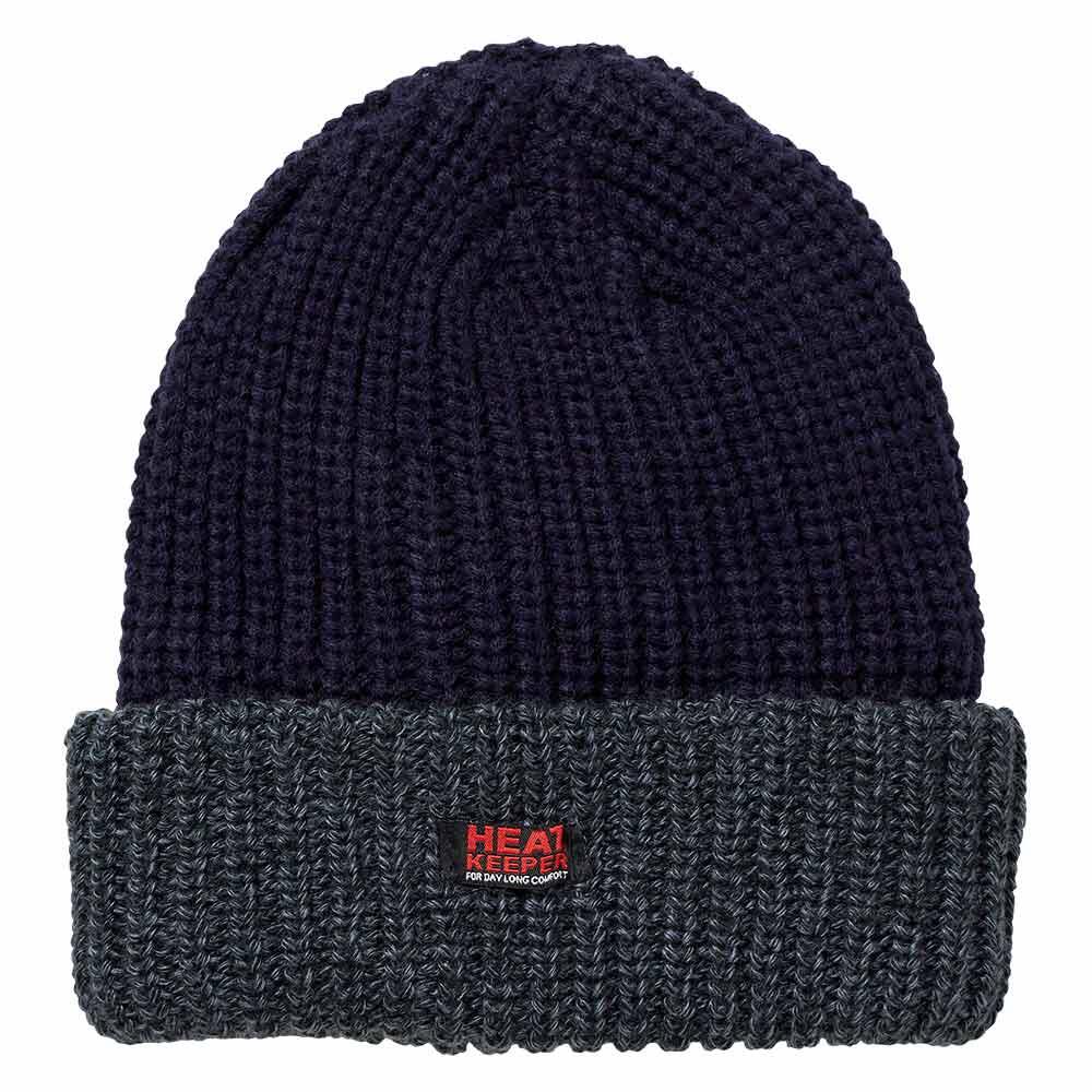 Heat Keeper Hommes bonnet thermo-isolant Marine 3/4