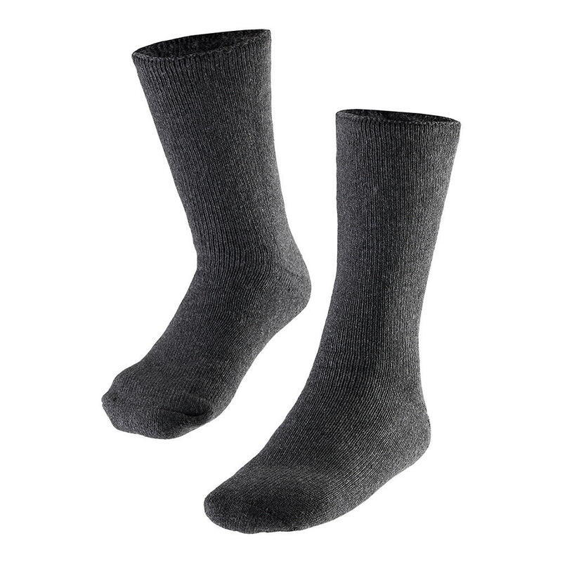 Heat Keeper Hommes Chaussettes thermo-isolantes Anthracite